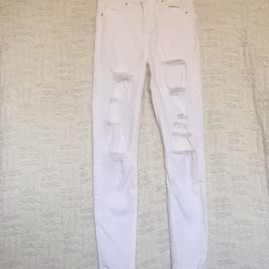 TopShop Moto Jamie Distressed Skinny Jeans W26 L30